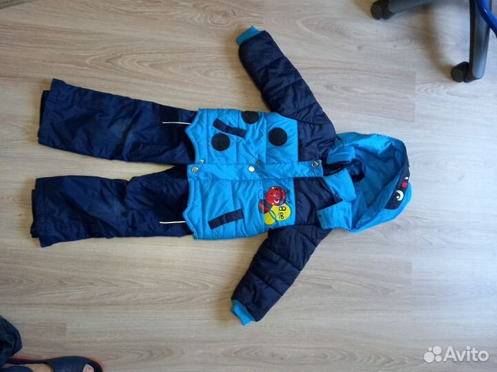 Штаны и полукомбинезон демисезонный 98- 104