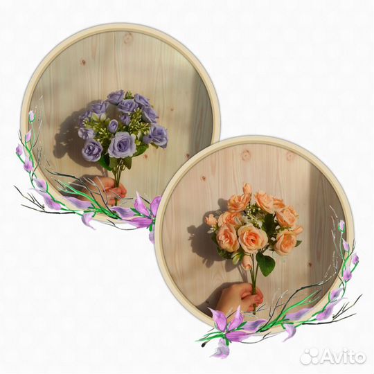 Искусственные цветы для декора и на кладбище