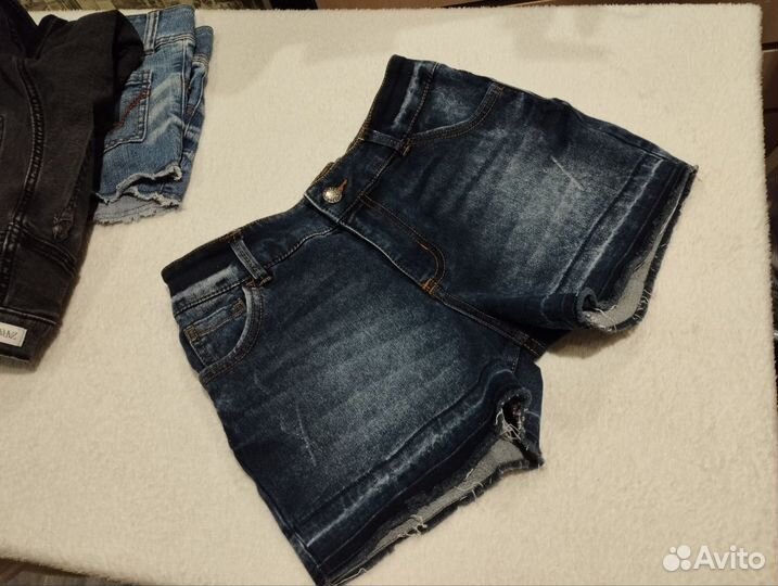 Шорты джинсовые 152