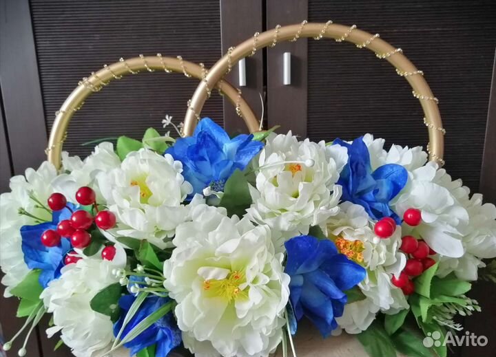 Свадебные украшения на машину. Оформление авто