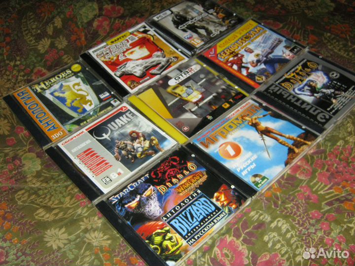 Диски с играми