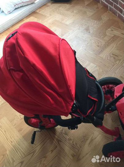 Детский велосипед коляска lamborghini