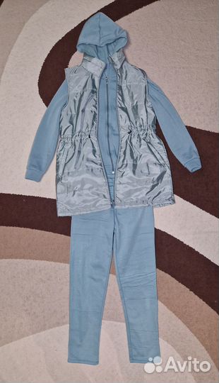 Спортивный костюм на флисе женский