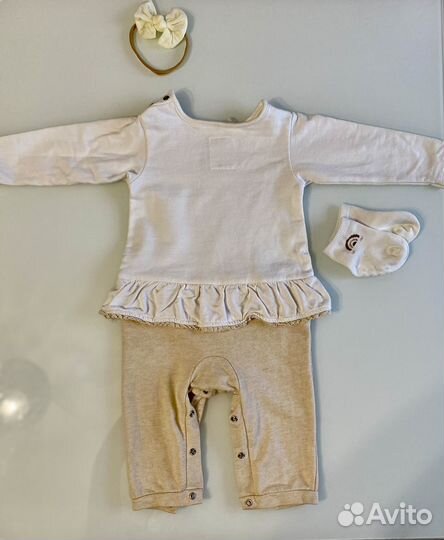 Костюм для девочки 5 мес 6 мес 7 мес (68 р.)