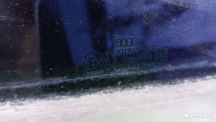 Стекло заднее Audi 80 B3