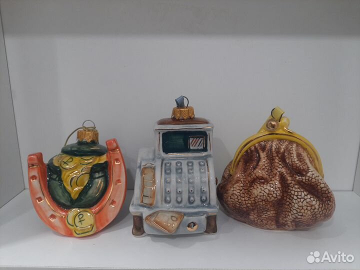 Елочные игрушки Лефортовский фарфор