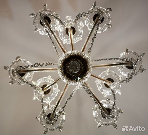 Люстра хрустальная Чехия