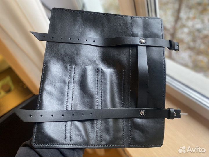 Скрутка для ножей кожаная