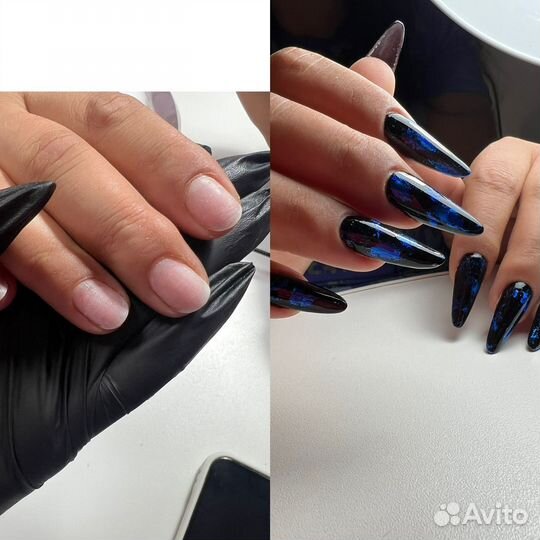 Маникюр, наращивание ногтей