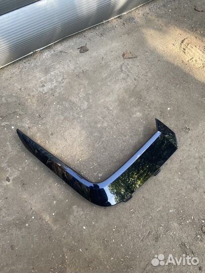 Накладка переднего бампера фольксваген таос