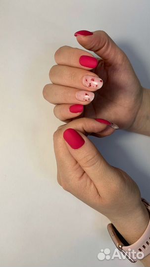 Маникюр гель-лак педикюр