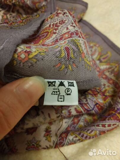 Павловопосадский платок палантин