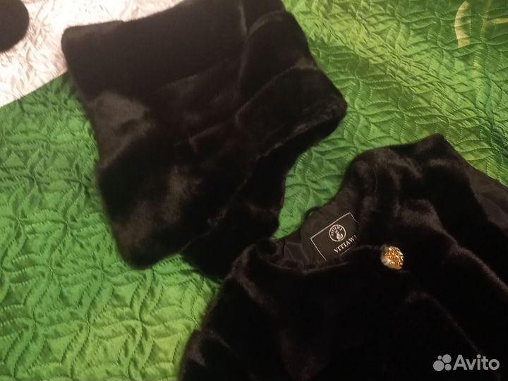 Искусственная шуба под норку 52