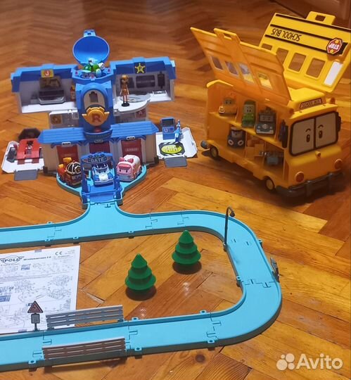 Робокар набор Штабквартира 2.0 и кейс для машинок