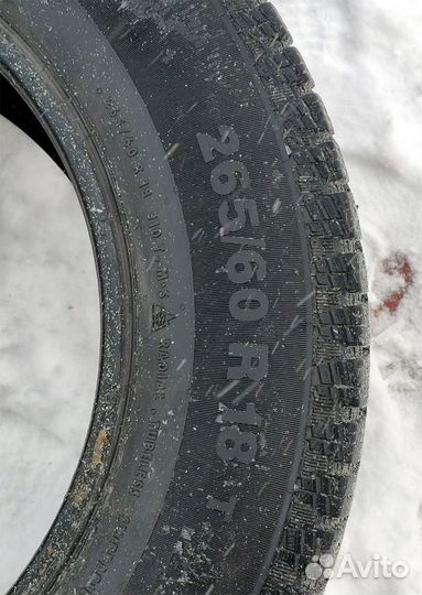 Continental ContiIceContact 4x4 265/60 R18