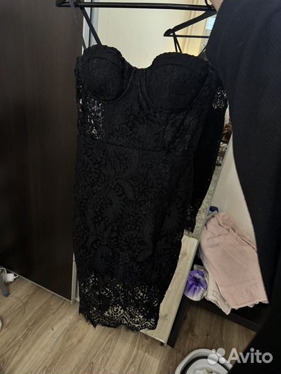 Платье вечернее кружевное