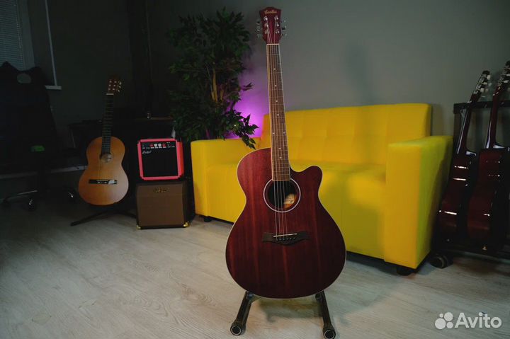 Акустическая Гитара + Чехол (Комплект)