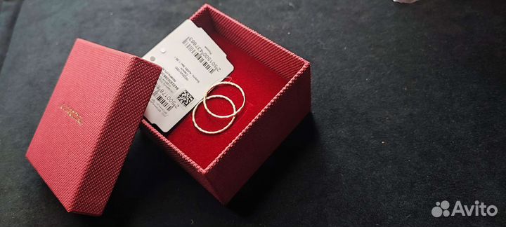 Золотые серьги 585 пробы