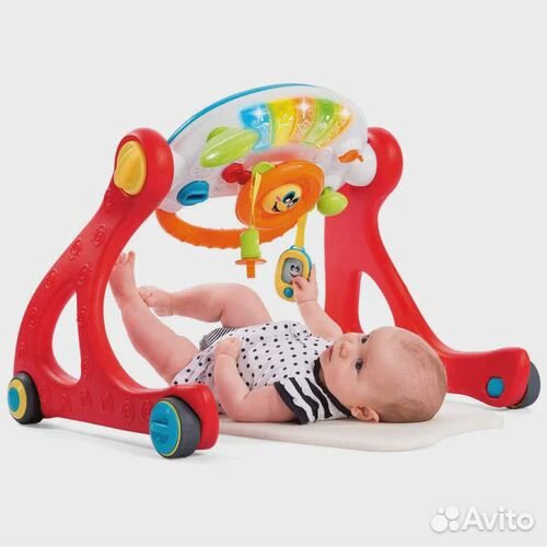 Развивающий центр chicco каталка/ходунки