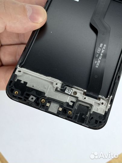 Дисплей для Galaxy A10 SM-A105F на рамке (SP)