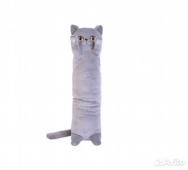 Мягкая игрушка Британский кот подушка, 90см
