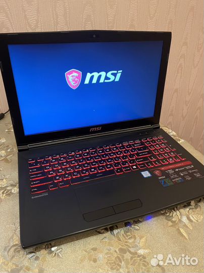 Заряженный MSI GP62M