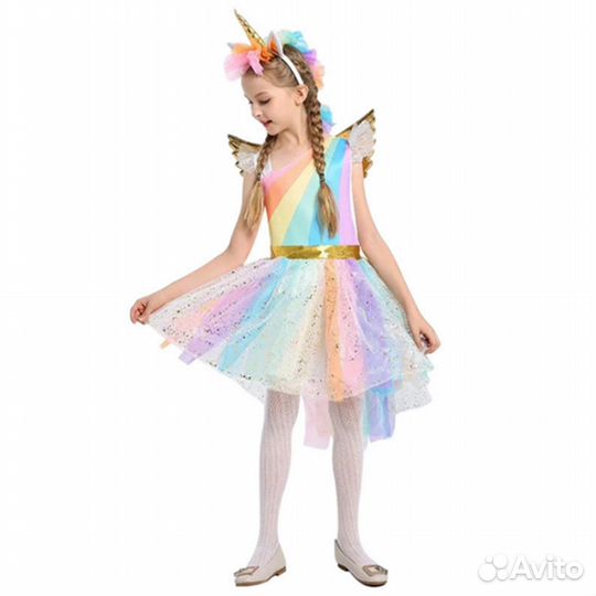 Карнавальный костюм «Единорожка». Размер 122