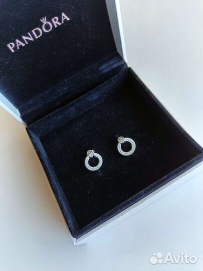 Серьги Pandora