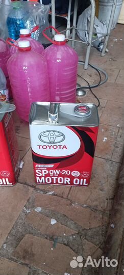 Масло моторное 0w20 toyota