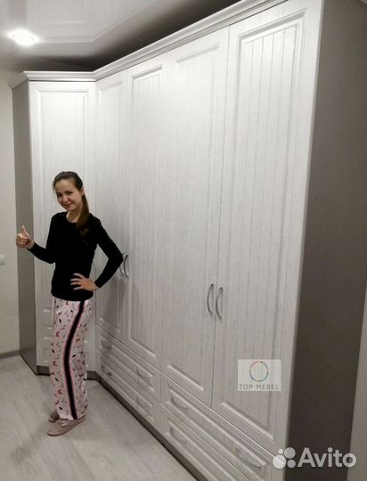 Шкаф купе белый