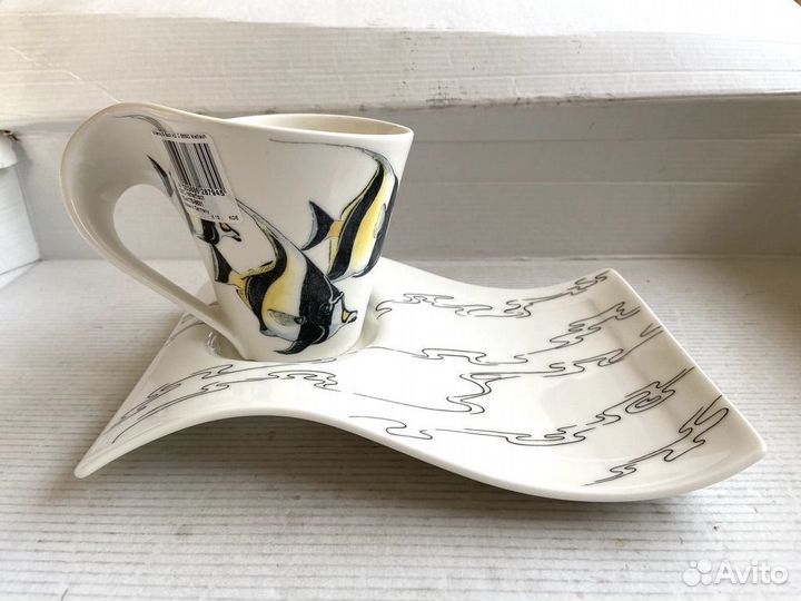 Кофейная пара 0.25L Villeroy & Boch - Halfterfisch