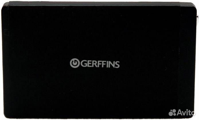 Компактная Внешняя Зарядка Gerffins 2500mAh металл
