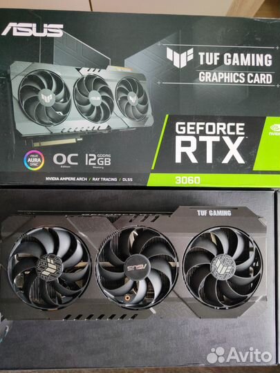 Видеокарта asus GeForce RTX 3060 TUF Gaming OC