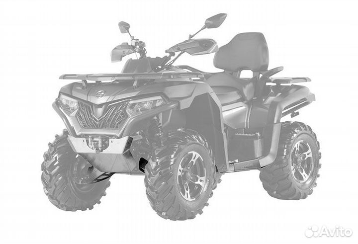 Защита днища ATV cfmoto cforce 600EPS storm 40.448