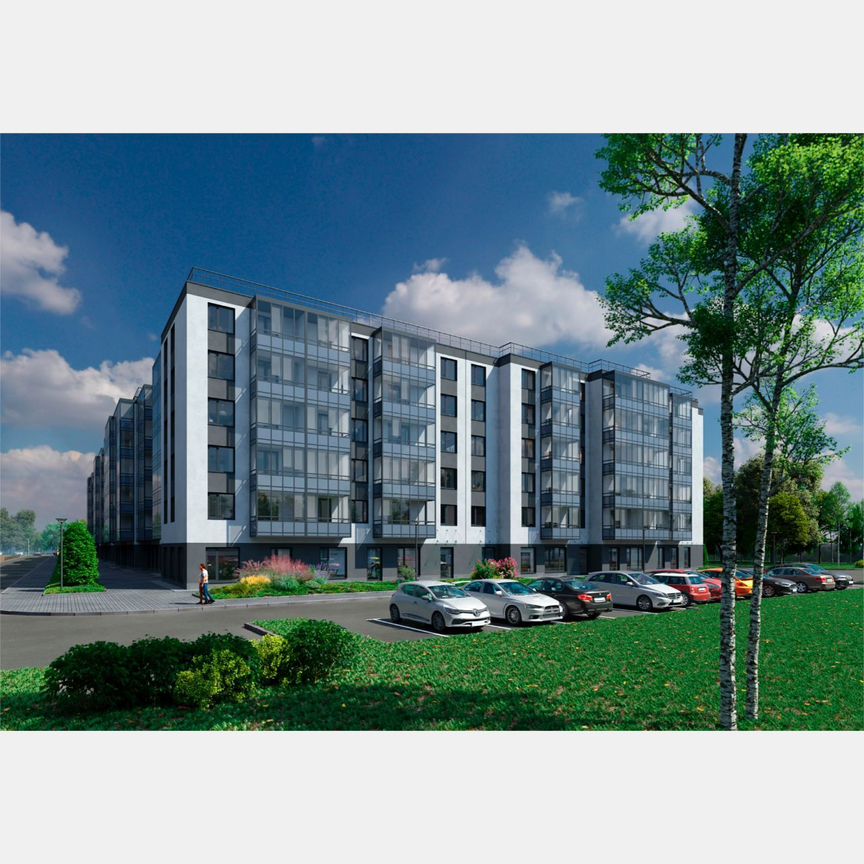 1-к. квартира, 31,1 м², 6/6 эт.