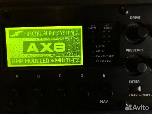 Fractal AX8 гитарный процессор Made in USA w Patch