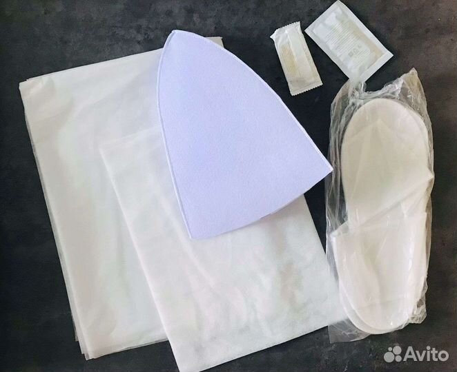 Запарки, комплекты для бани, шапки