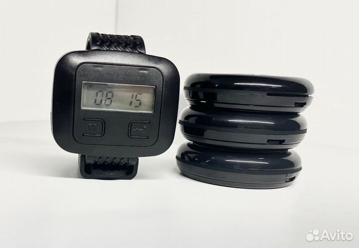 Комплект: часы официанта, кнопка вызова официанта