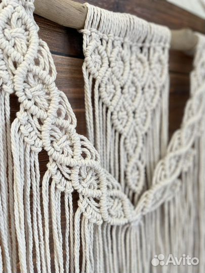 Настенное панно макраме