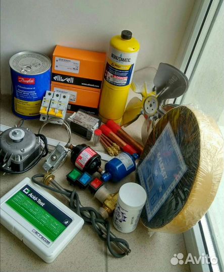 Холодильные комплектующие для витрин,шкафов, камер