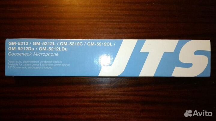 Микрофон JTS GM-5212 Gooseneck Microphone +MS-G5
