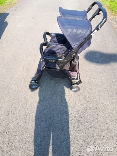 Коляска для двойни peg perego