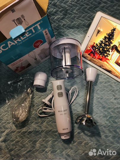 Новый Блендер погружной scarlett SC-HB42F84