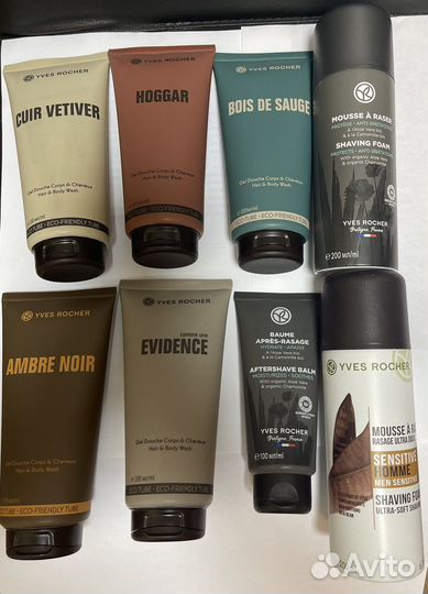 Туалетная вода и средства для мужчин ив роше