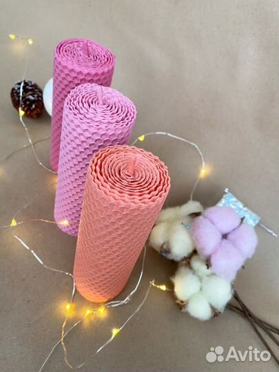 Свечи из вощины