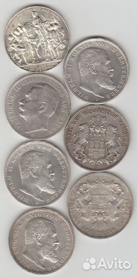 5, 3, 2. марки Германии