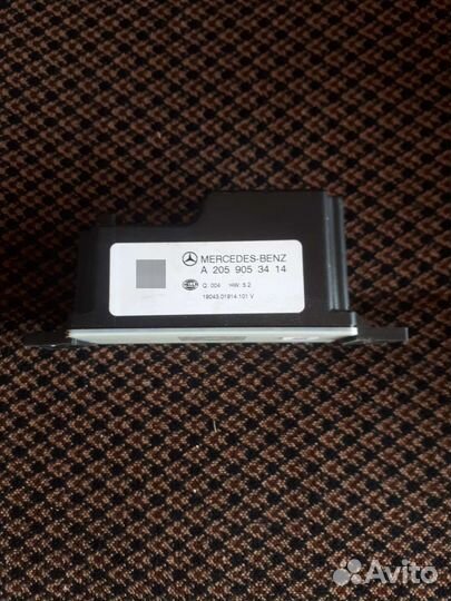 Резервный акб мерседес 205