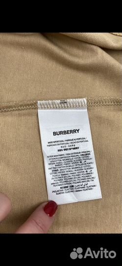 Футболка люкс Burberry и бейсболка