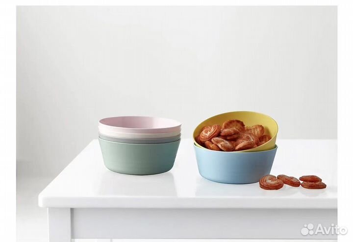 Пластиковая посуда IKEA