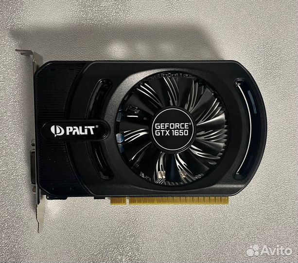 Видеокарта gtx 1650 4gb